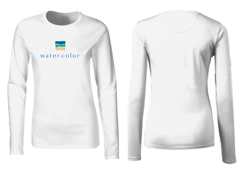 Toddler White LS SPF Tee