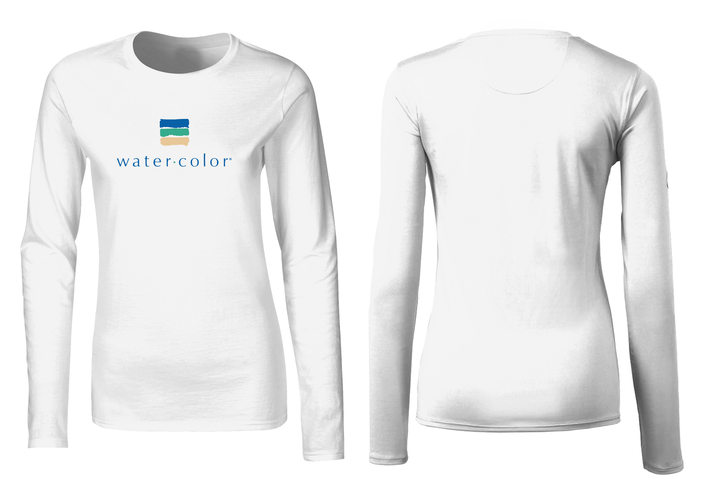 Toddler White LS SPF Tee